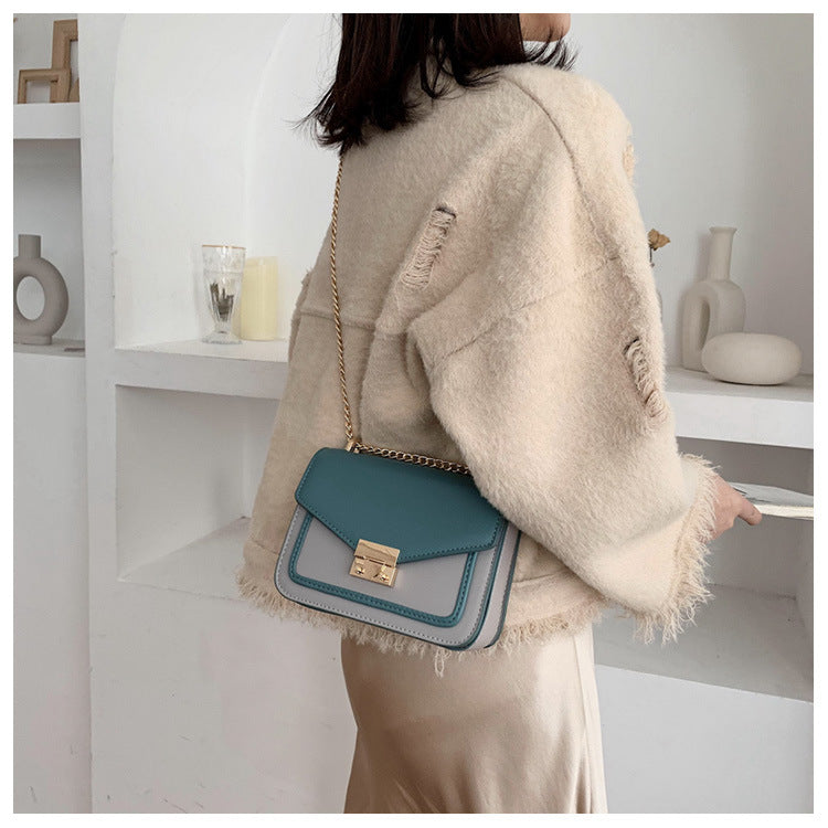 Luxe Structured Crossbody Shoulder Bag