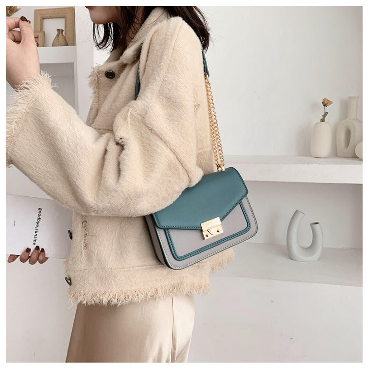 Luxe Structured Crossbody Shoulder Bag