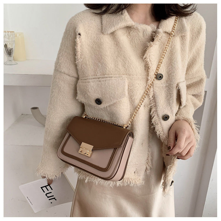 Luxe Structured Crossbody Shoulder Bag