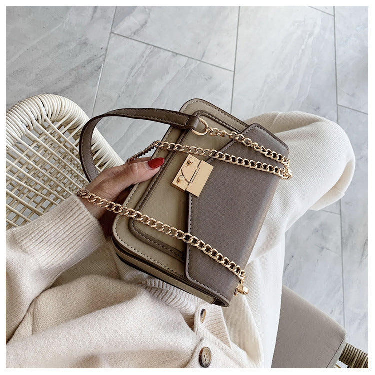 Luxe Structured Crossbody Shoulder Bag