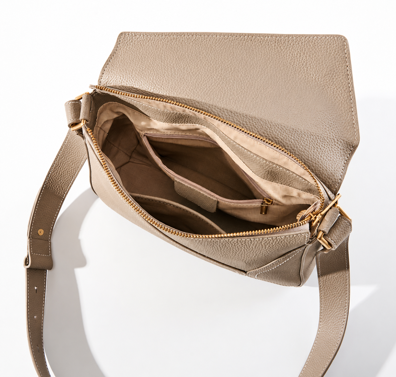 Siena Crescent Shoulder Bag
