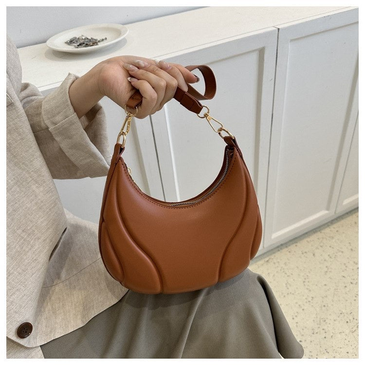 Ava Crescent Shoulder Bag