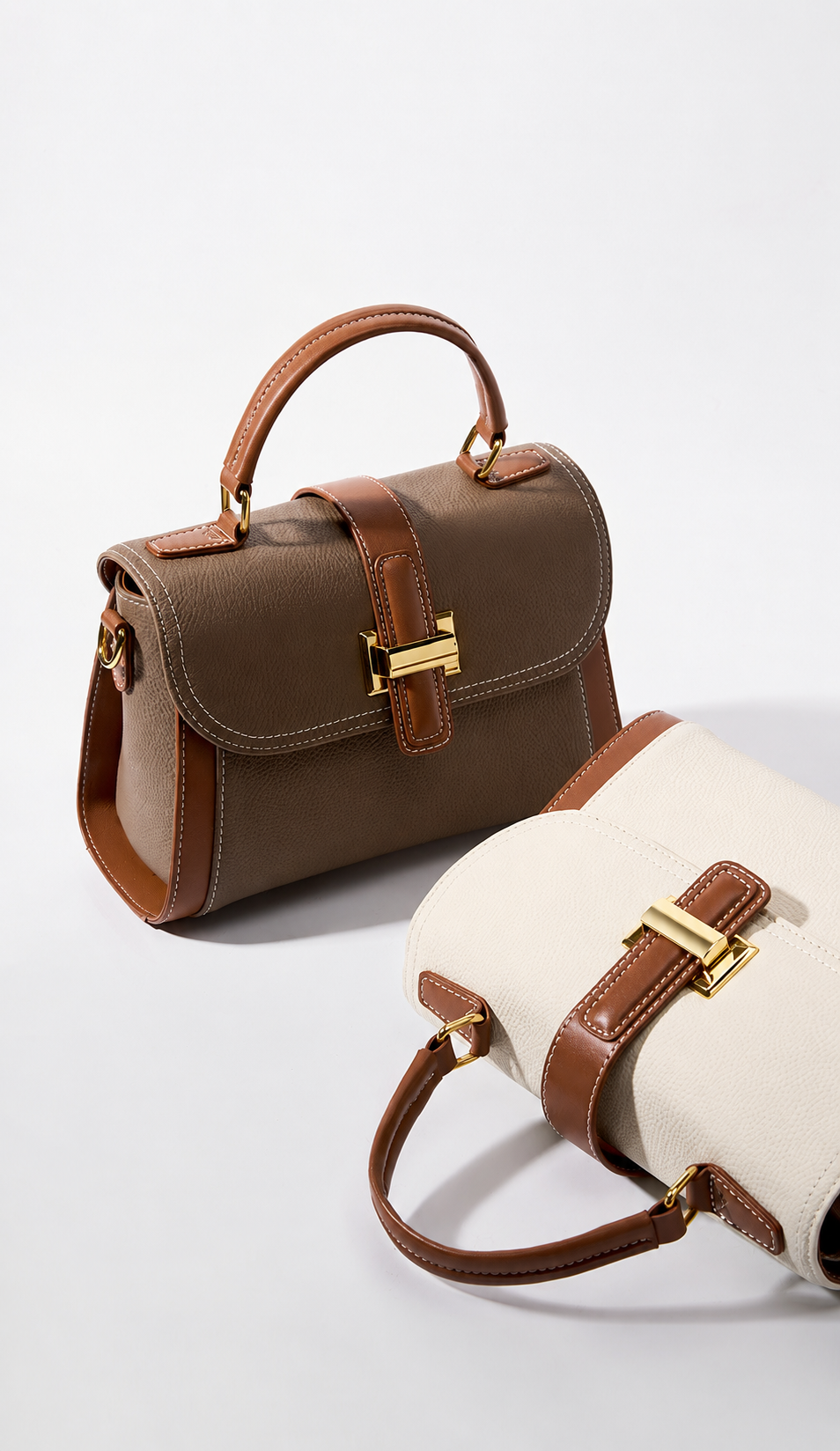 Luxe Top Handle Satchel Bag