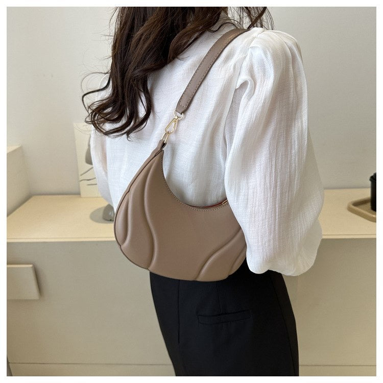 Ava Crescent Shoulder Bag