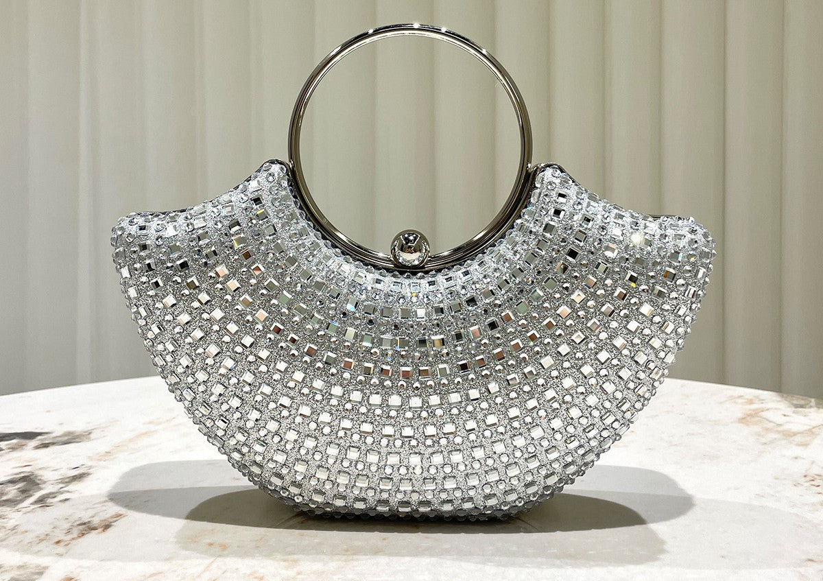 Crystal Beaded Evening Clutch
