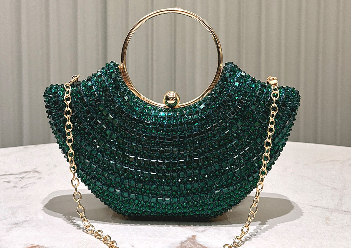 Crystal Beaded Evening Clutch