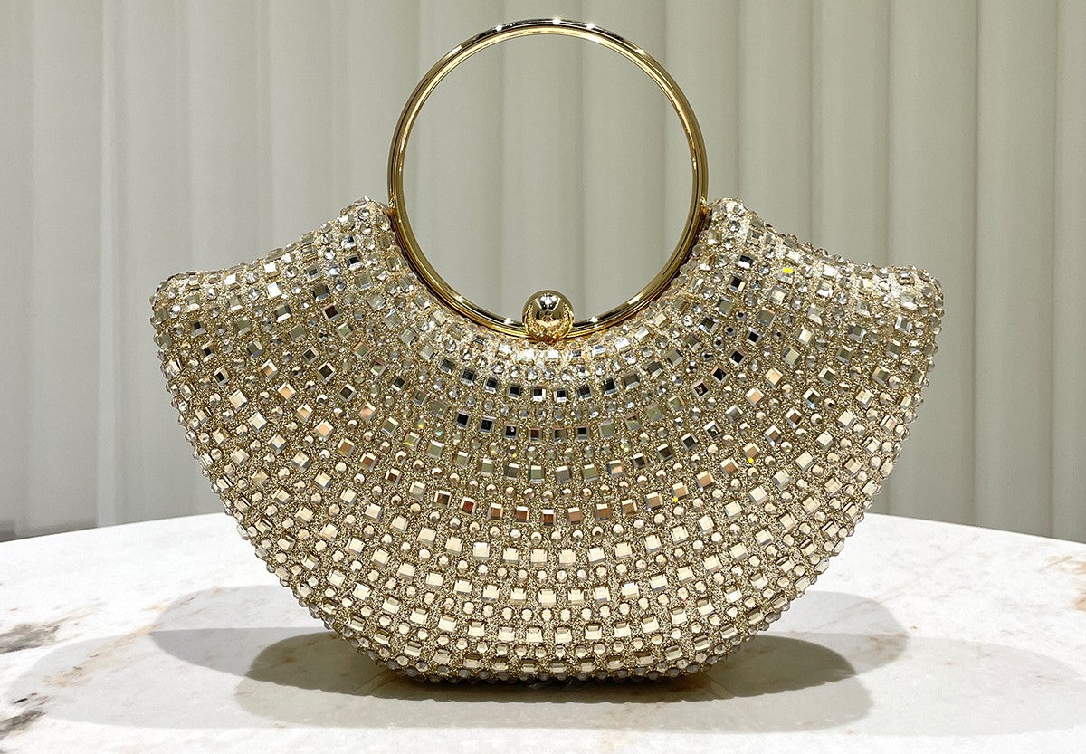 Crystal Beaded Evening Clutch