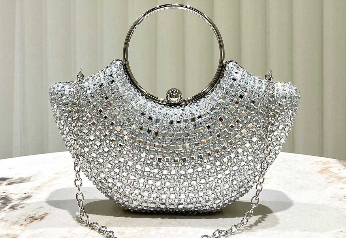 Crystal Beaded Evening Clutch