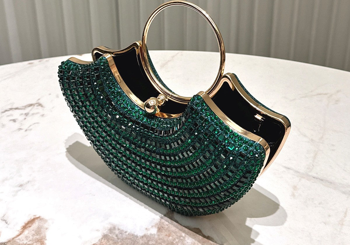 Crystal Beaded Evening Clutch