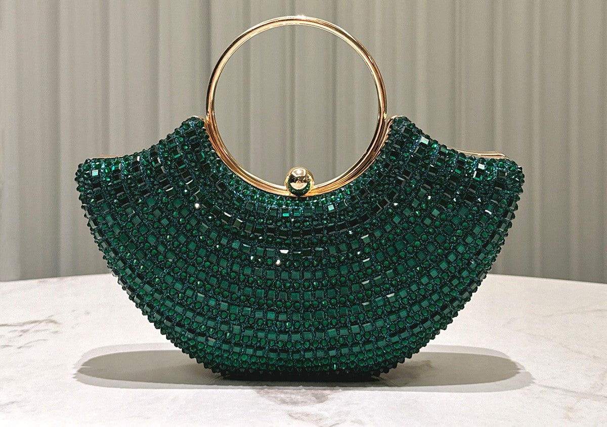 Crystal Beaded Evening Clutch