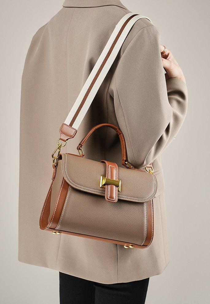 Luxe Top Handle Satchel Bag