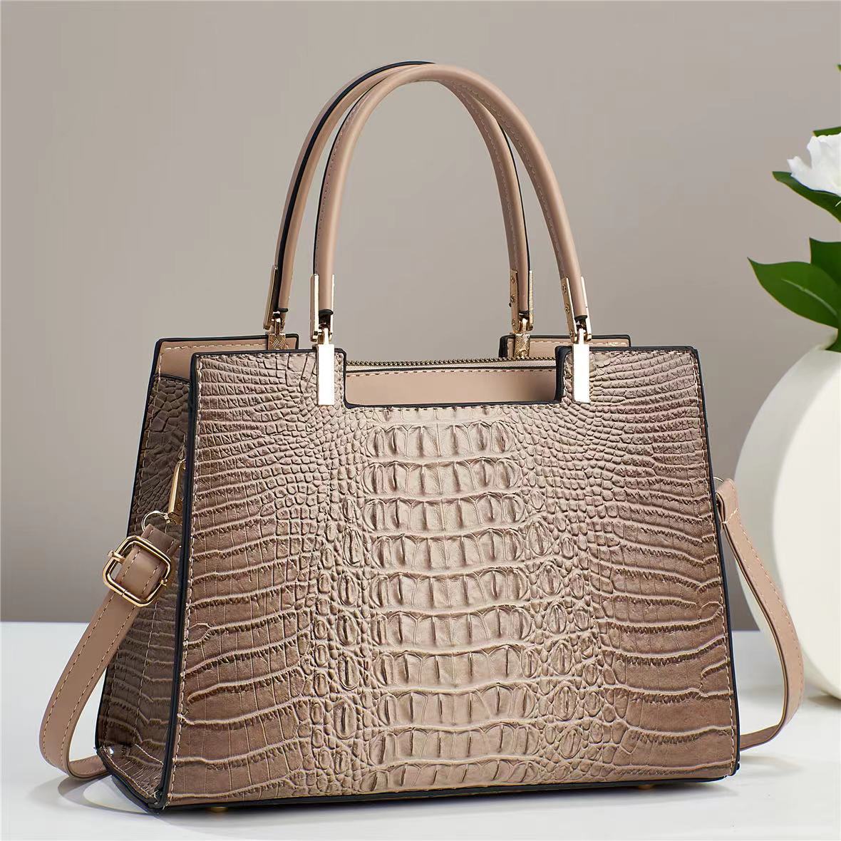 Regal Croc Tote Bag