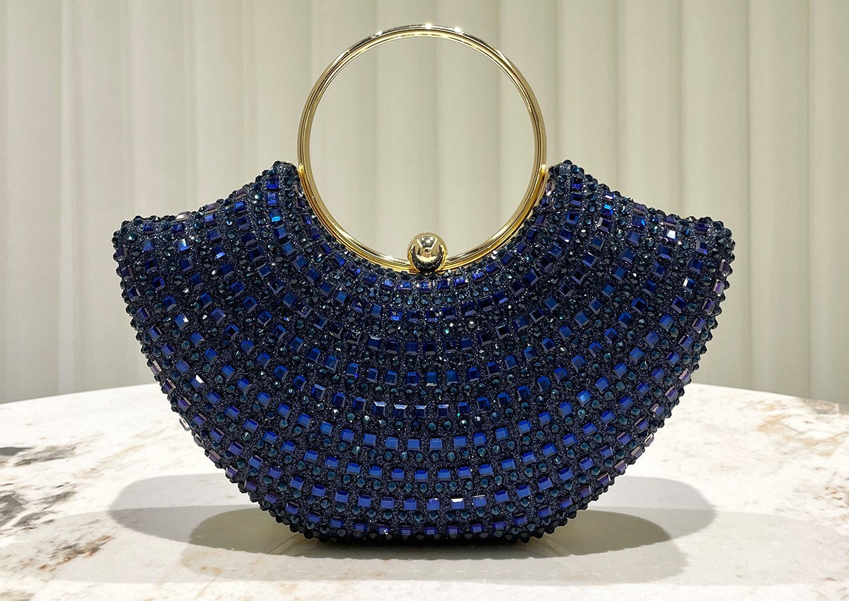 Crystal Beaded Evening Clutch