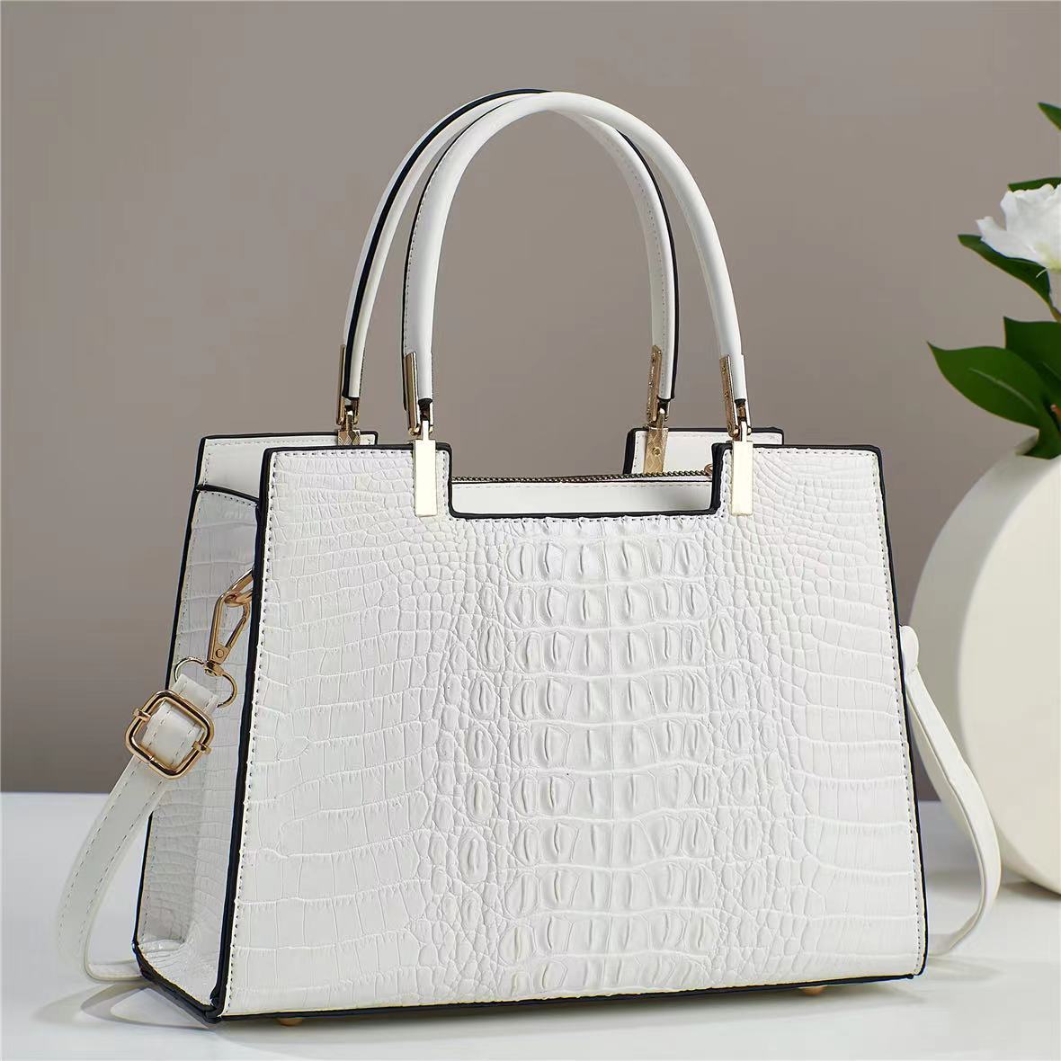 Regal Croc Tote Bag