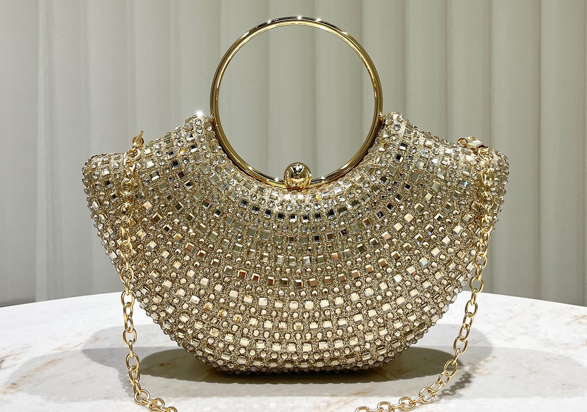 Crystal Beaded Evening Clutch