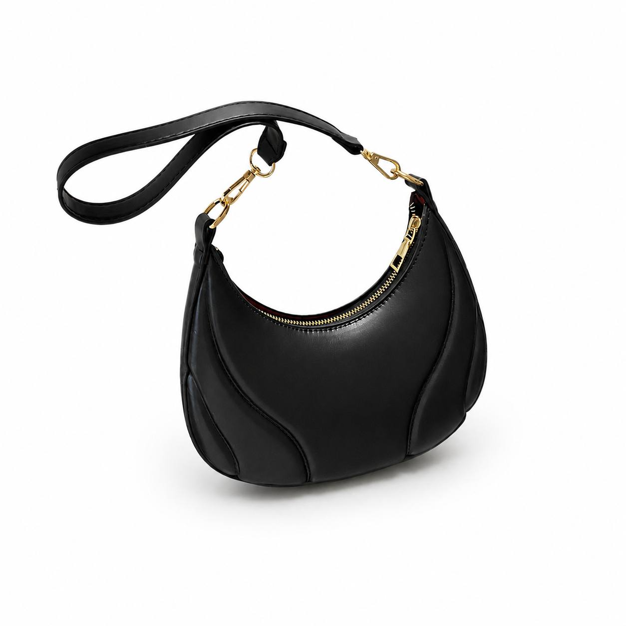 Ava Crescent Shoulder Bag